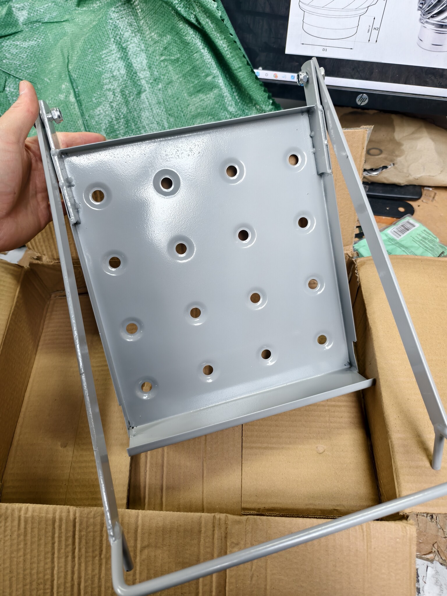 Ladderbankje met Staal Platform - 38% Korting