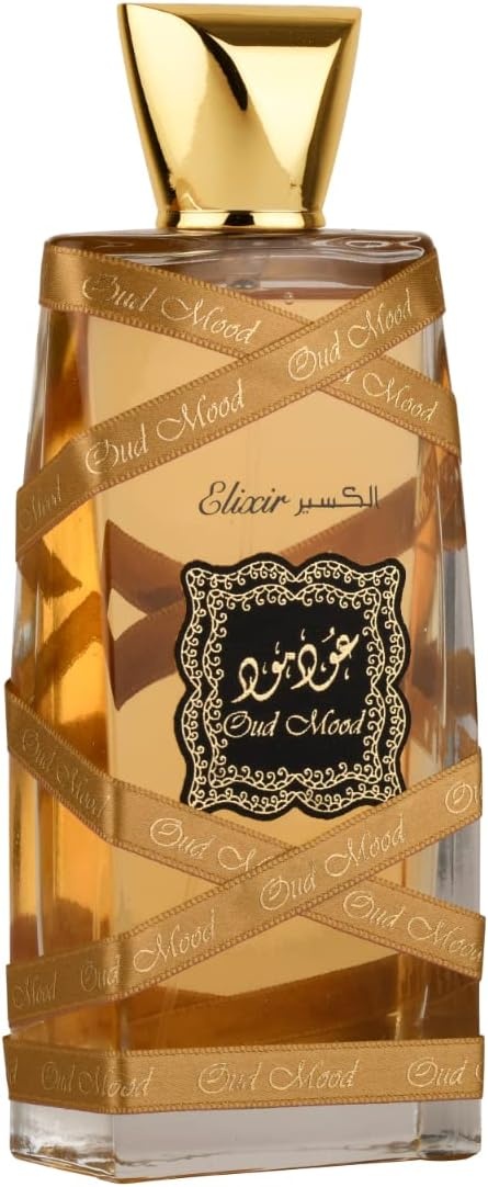 Lattafa Oud Mood Elixir Unisex Eau de Parfum - 100ml - Houtachtig Kruidig Bloemig