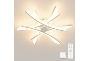 Dimbaar LED Plafondlicht met Afstandsbediening (45W)