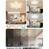 LED Plafondlamp Dimbaar 45W | Woonkamer Slaapkamer | 3000K-6000K