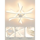 LED Plafondlamp Dimbaar 45W | Woonkamer Slaapkamer | 3000K-6000K