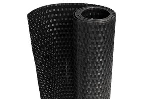 VidaXL Balkonscherm Poly Rattan Zwart 600x80cm - 40% Korting