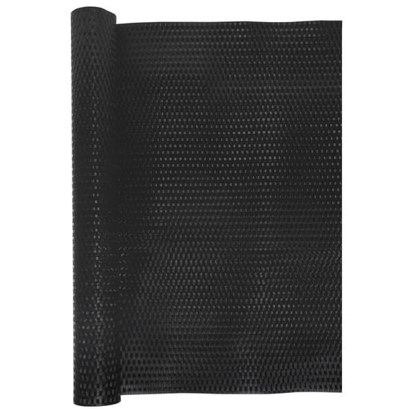 vidaXL Balkonscherm Poly Rattan Zwart - 600x80cm - 34% Korting