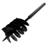 Grondboor 200 mm met handvat & schroefkop | 34% Korting