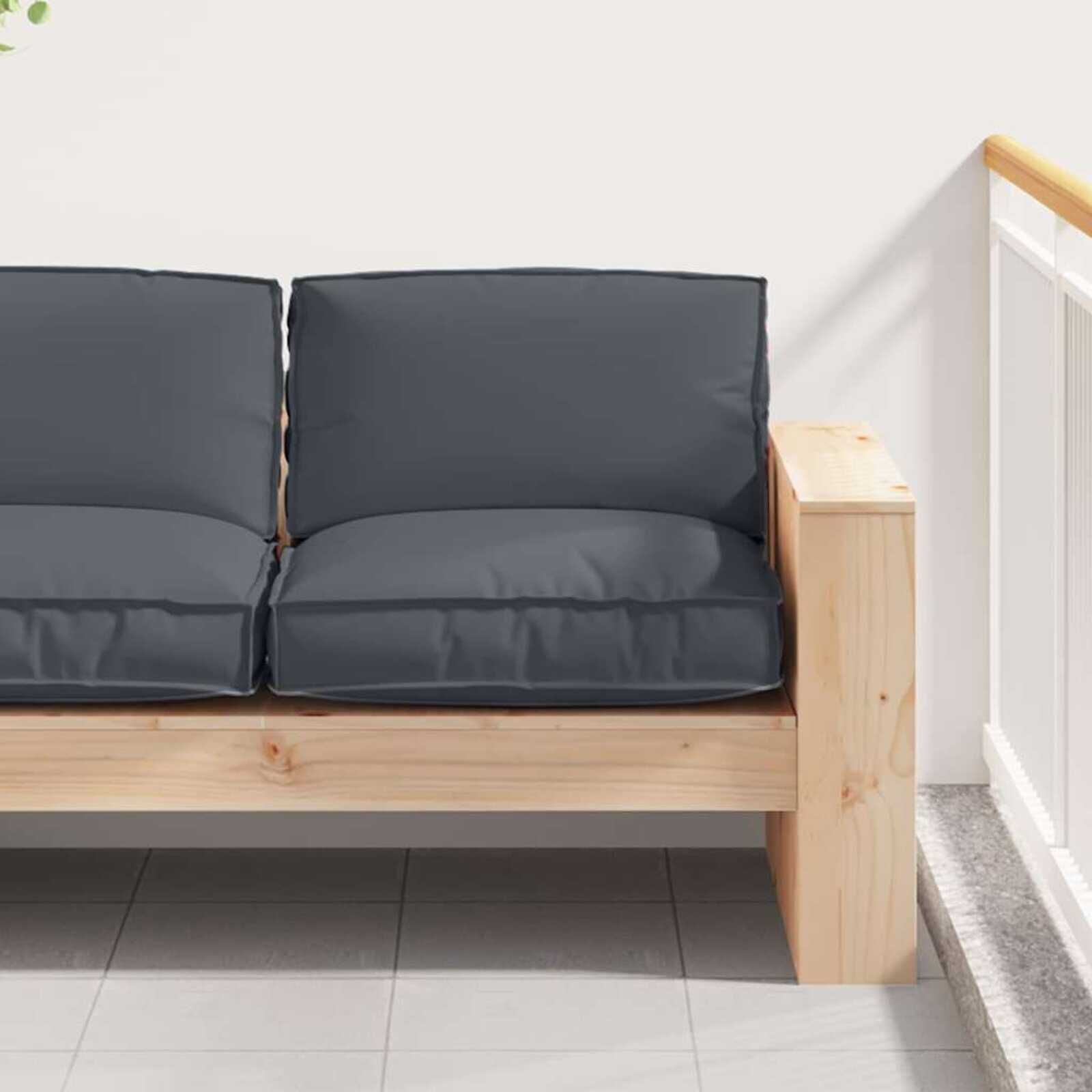 Antraciet Palletkussen Oxford Stof 80x80cm - Nu met 34% Korting!