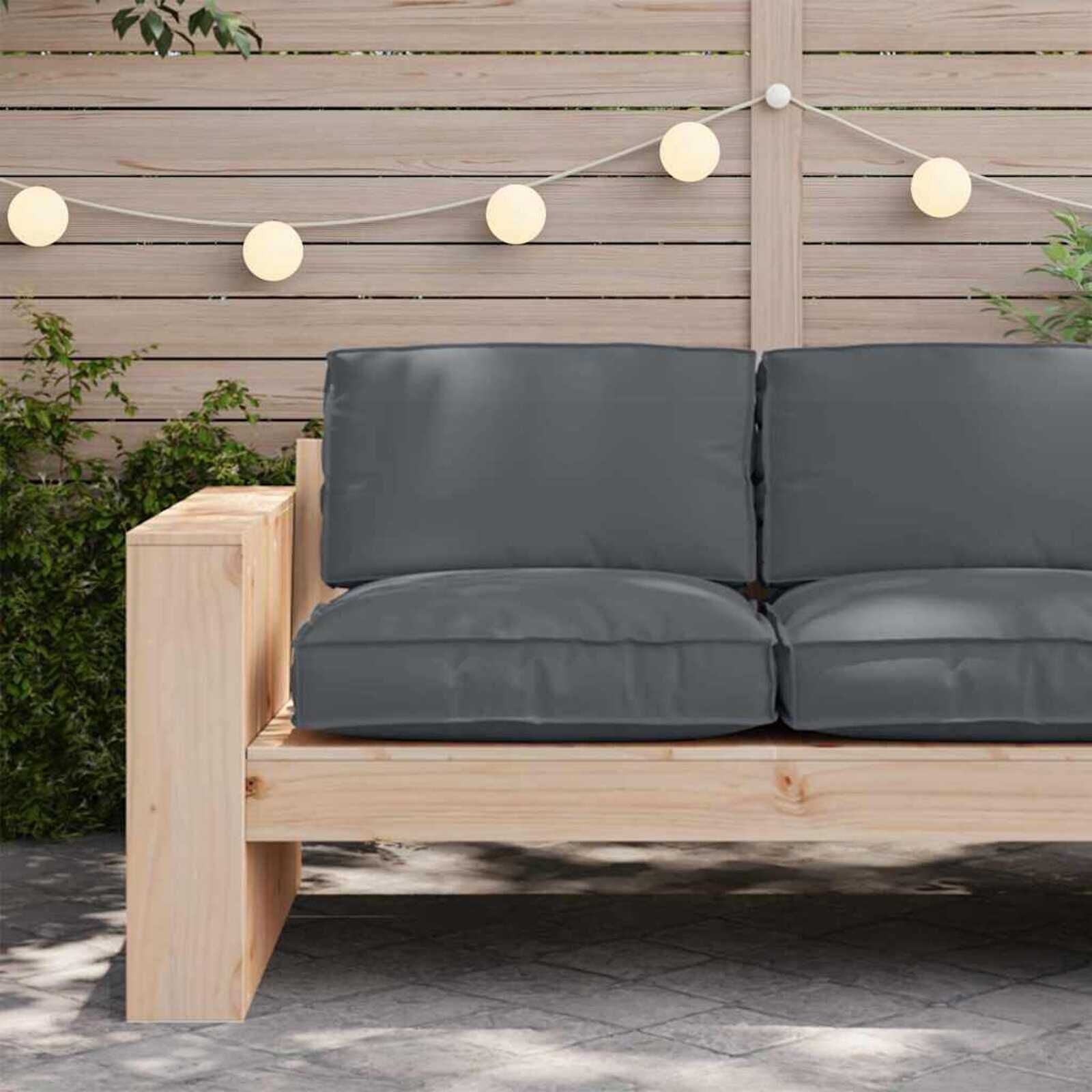 Antraciet Palletkussen Oxford Stof 80x80cm - Nu met 34% Korting!