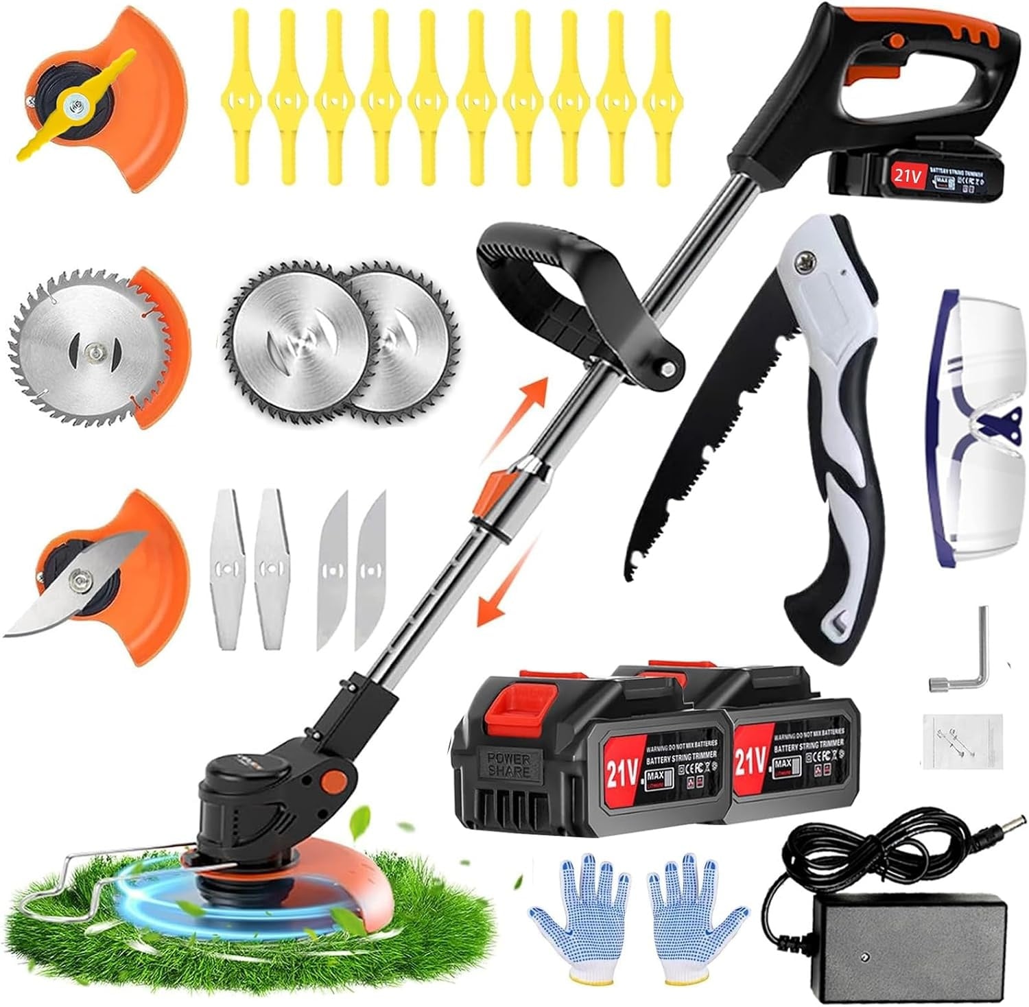 Draadloze Grastrimmer 24V - 34% Korting