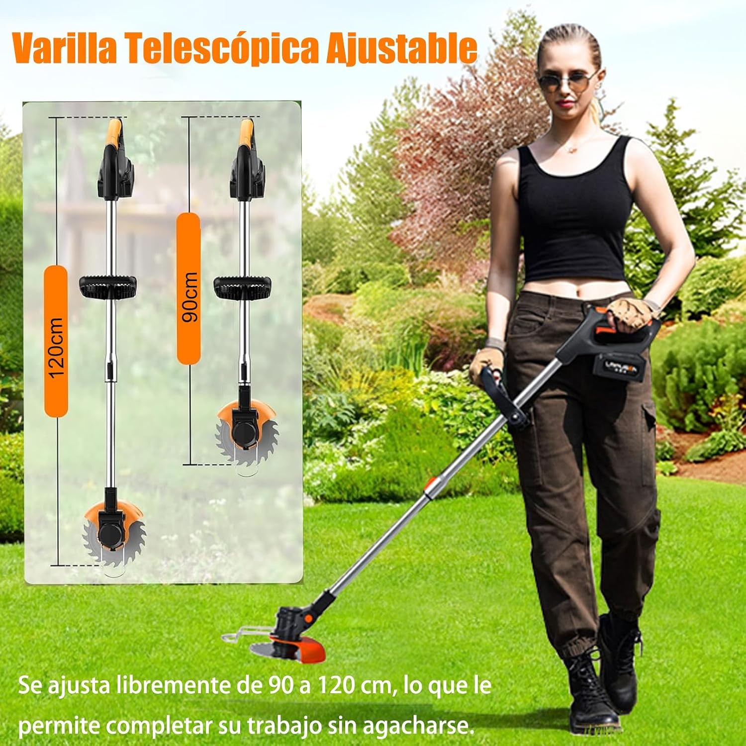 Draadloze Grastrimmer 24V - 34% Korting