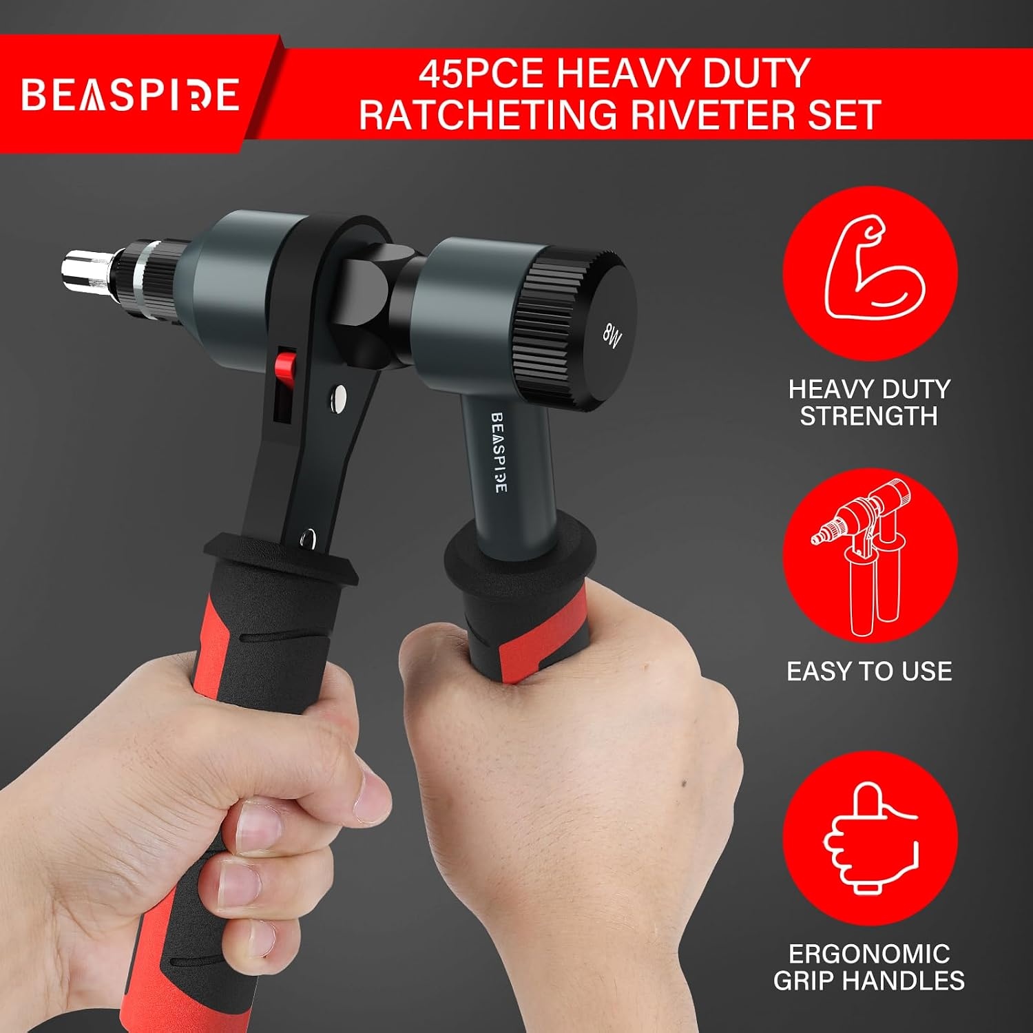 Professionele Blindklinkmoertang Set - 29% Korting