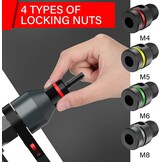 Professionele Blindklinkmoertang Set - 29% Korting