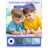 Digitale Kinder Microscoop 1000x Vergroting - Blauw (44% Korting)