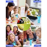 Digitale Kinder Microscoop 1000x Vergroting - Blauw (44% Korting)