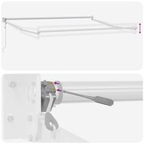 Markies Wit Metaal 3 x 2,5 m - 52% Korting