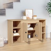 Dressoir Sonoma Eiken Bewerkt Hout - 59% Korting