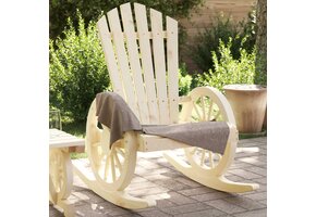 Adirondack Schommelstoel - Massief Vurenhout - 47% Korting