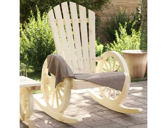 Adirondack Schommelstoel massief vurenhout - 35% Korting