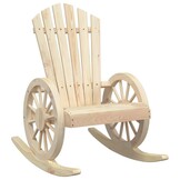 Adirondack Schommelstoel massief vurenhout - 35% Korting
