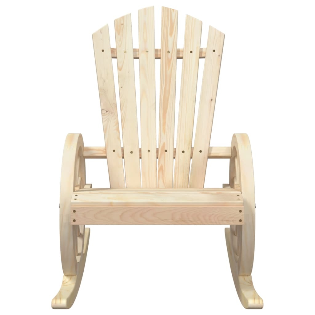 Adirondack Schommelstoel massief vurenhout - 35% Korting