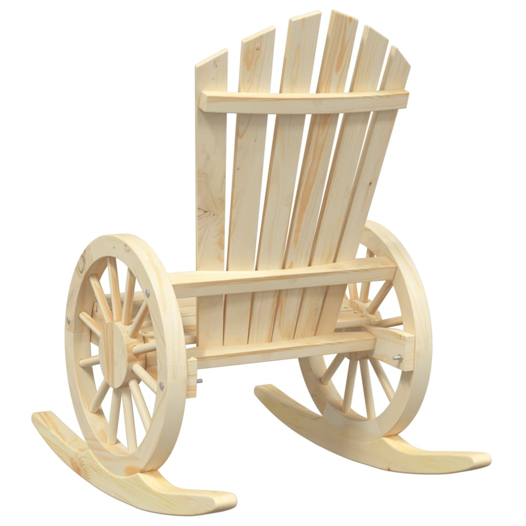 Adirondack Schommelstoel massief vurenhout - 35% Korting