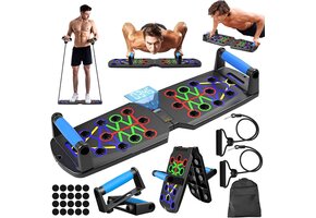 Multifunctioneel Push-upbord 26-in-1 - Thuis Krachttraining