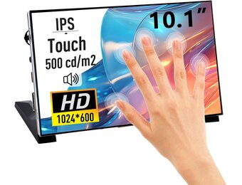10.1" IPS Touchscreen Monitor met 34% Korting
