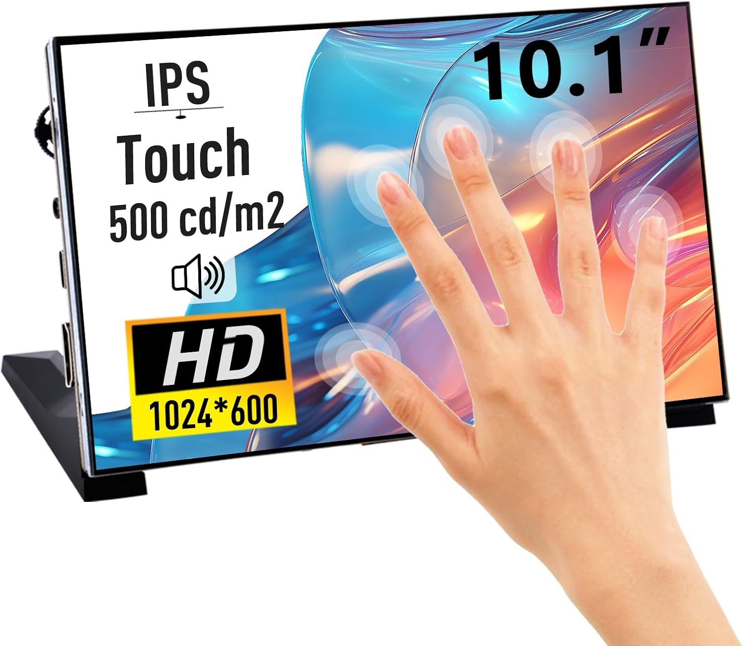 10.1" IPS Touchscreen Monitor met 34% Korting