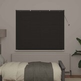 Donkergrijs Aluminium Jaloezie met Gordijn 160x175cm - 59% Korting