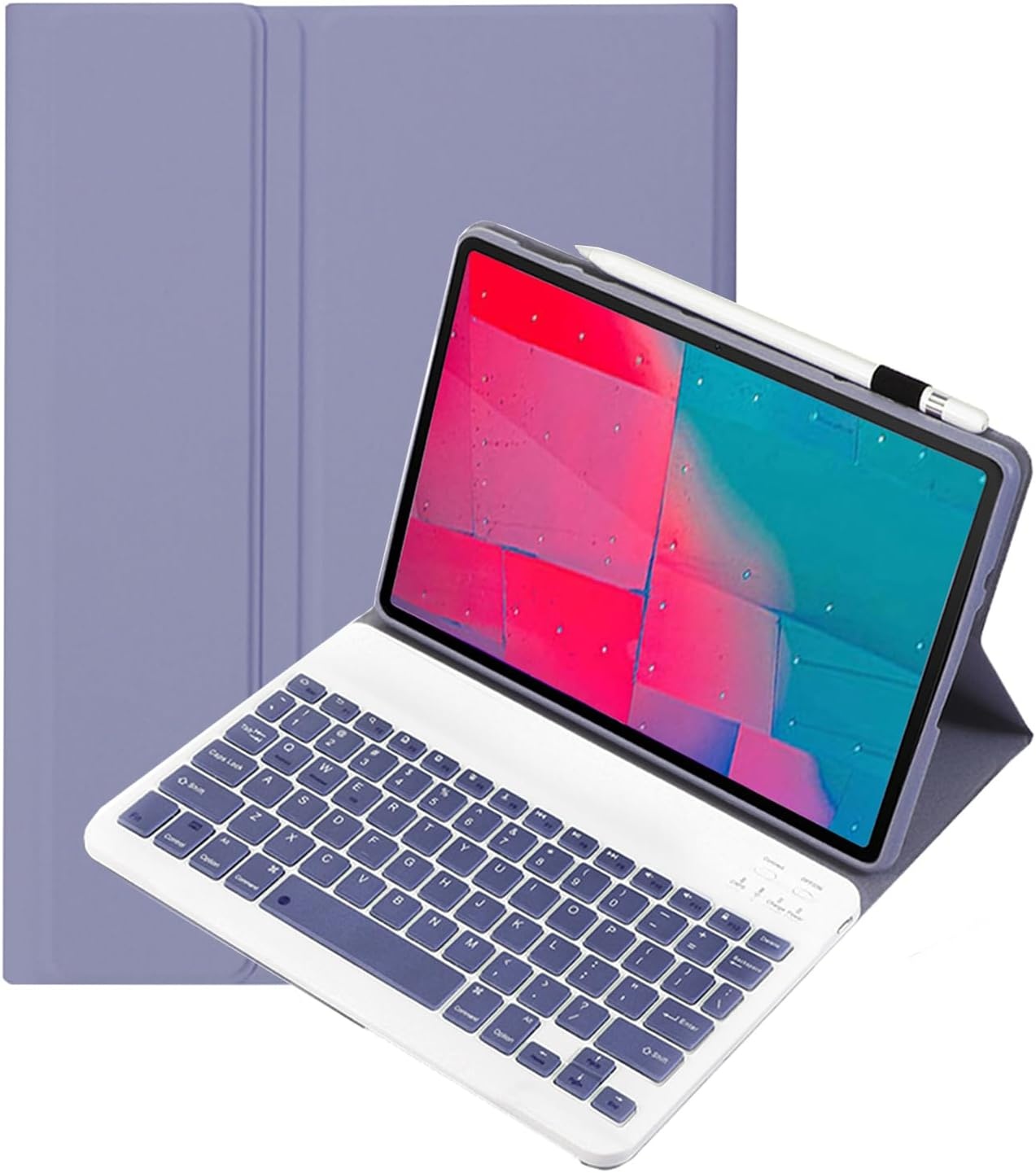 Hoes met Afneembaar Toetsenbord voor Lenovo Tab M10 Plus & K10 - 33% Korting