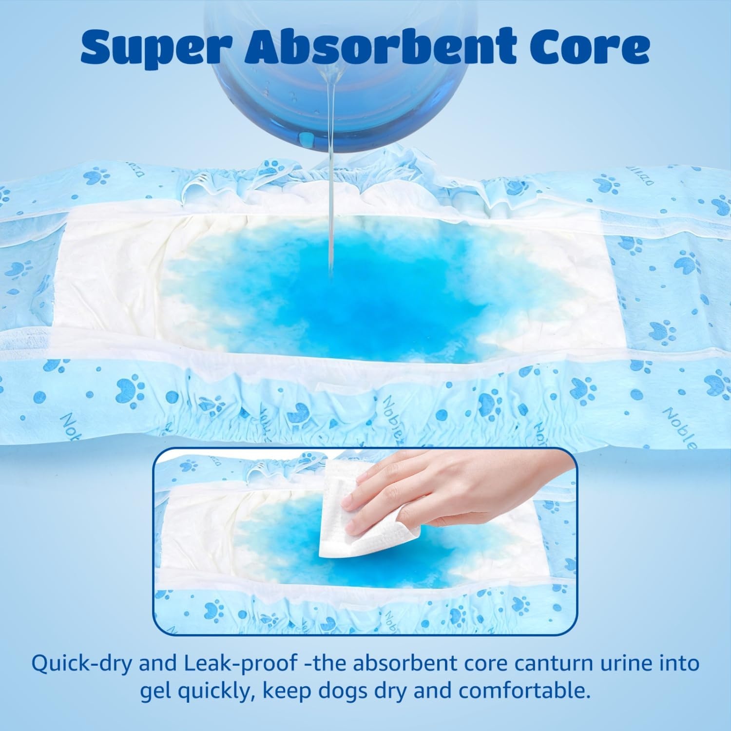 Hondenluiers voor Reuen Maat L (44-66 cm) - 20 stuks - 56% korting