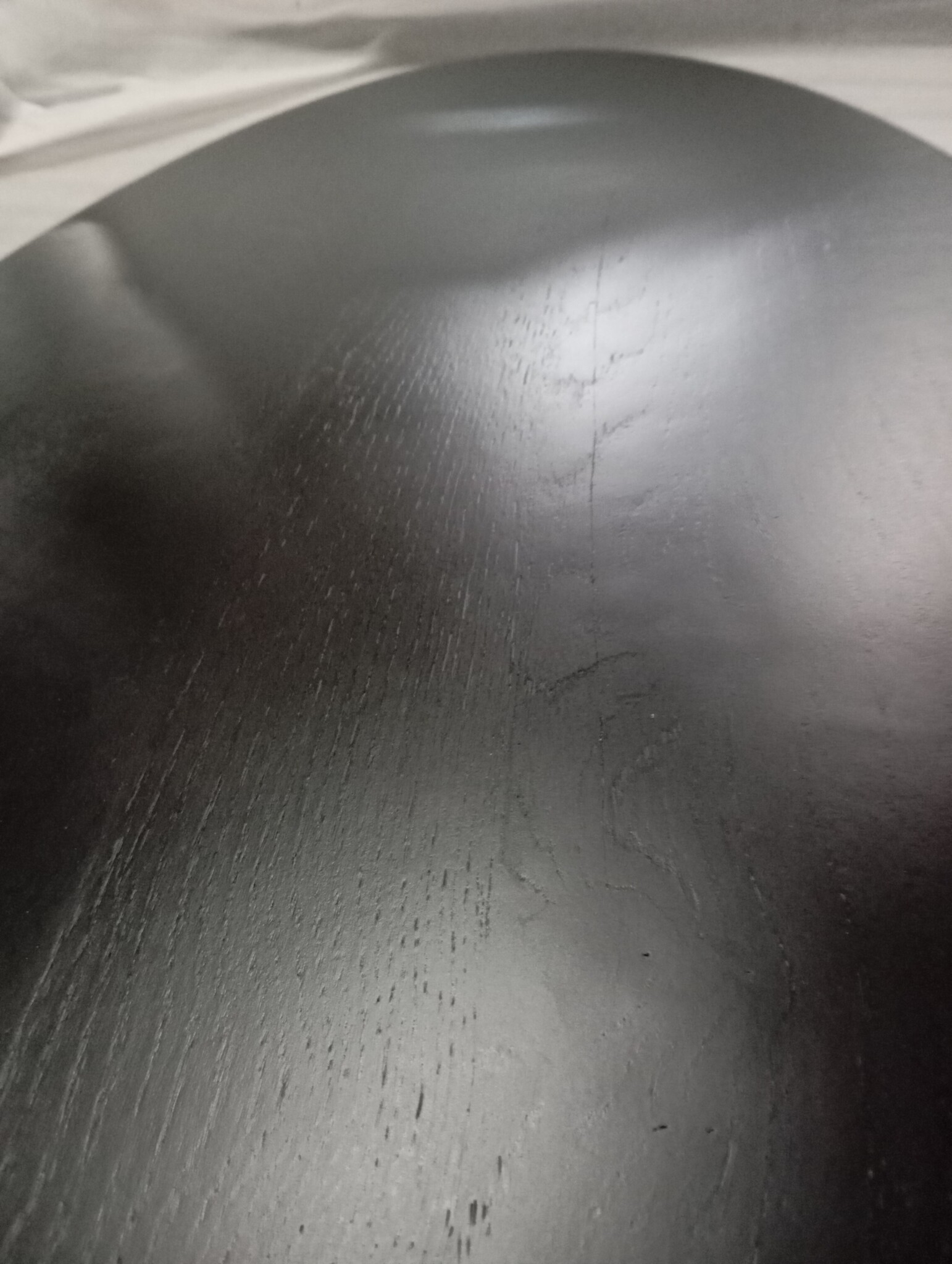 Ovaal Tafelblad Eikenhout Donkerbruin 100x50cm - 73% Korting
