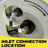 M MINGLE Hogedrukreiniger Slanghaspel - 3600 PSI, Karcher Compatibel
