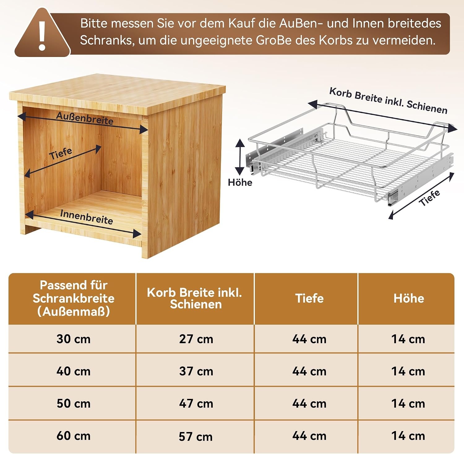 Uittrekbare Keukenkastlade 40cm Breed - Verchroomd Staal - 49% Korting
