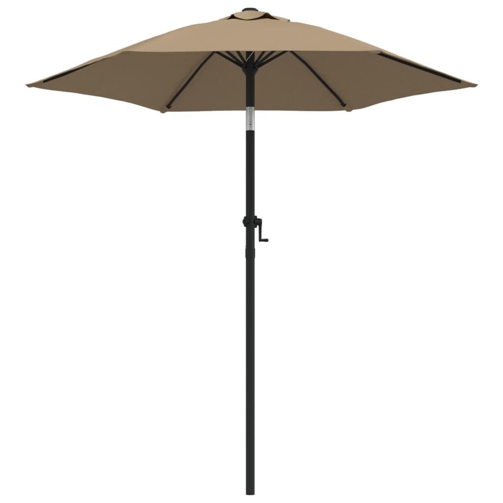 Parasol Aluminium Taupe 200x224 cm - 34% Korting