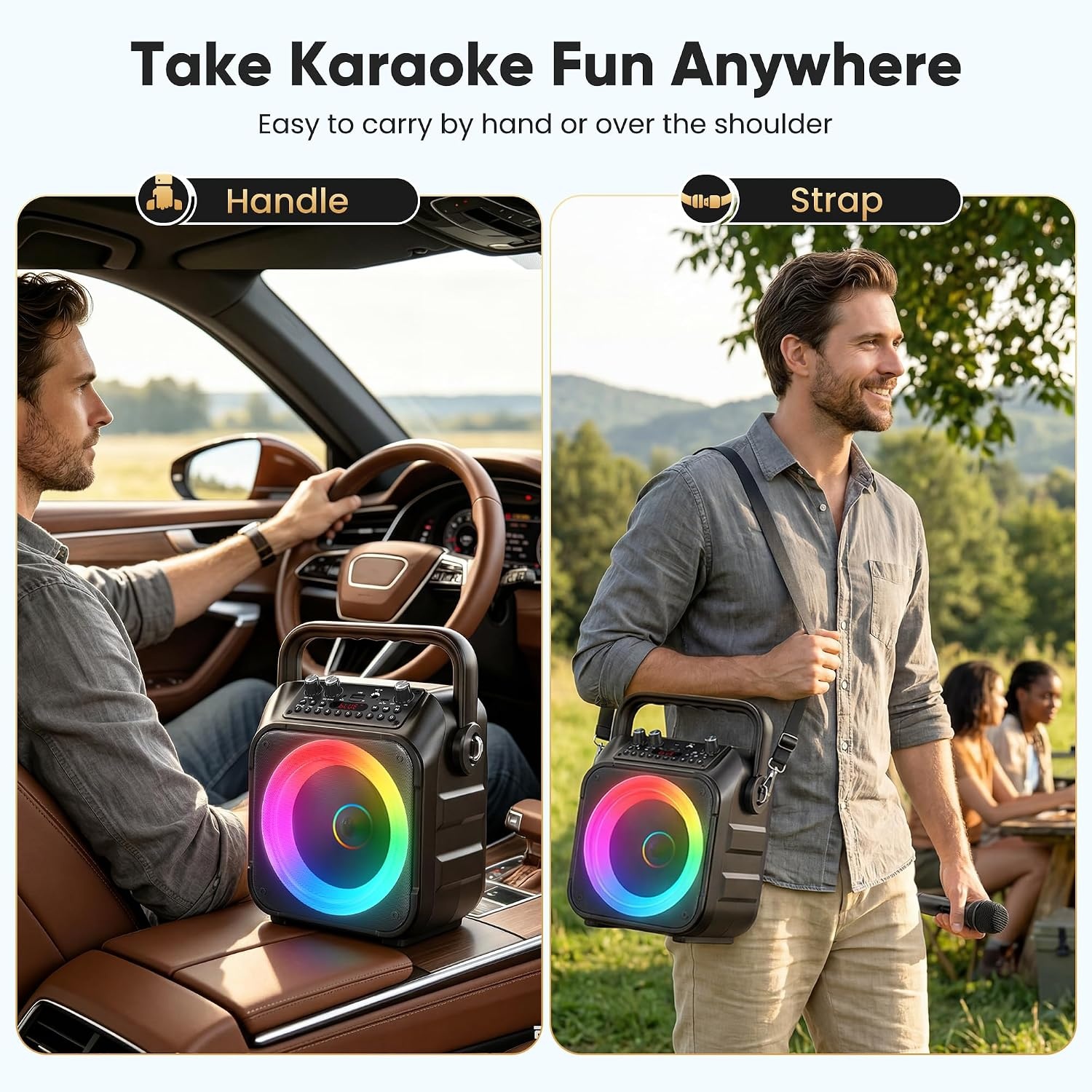 Karaoke Machine Wowstar met 2 Microfoons - 34% Korting