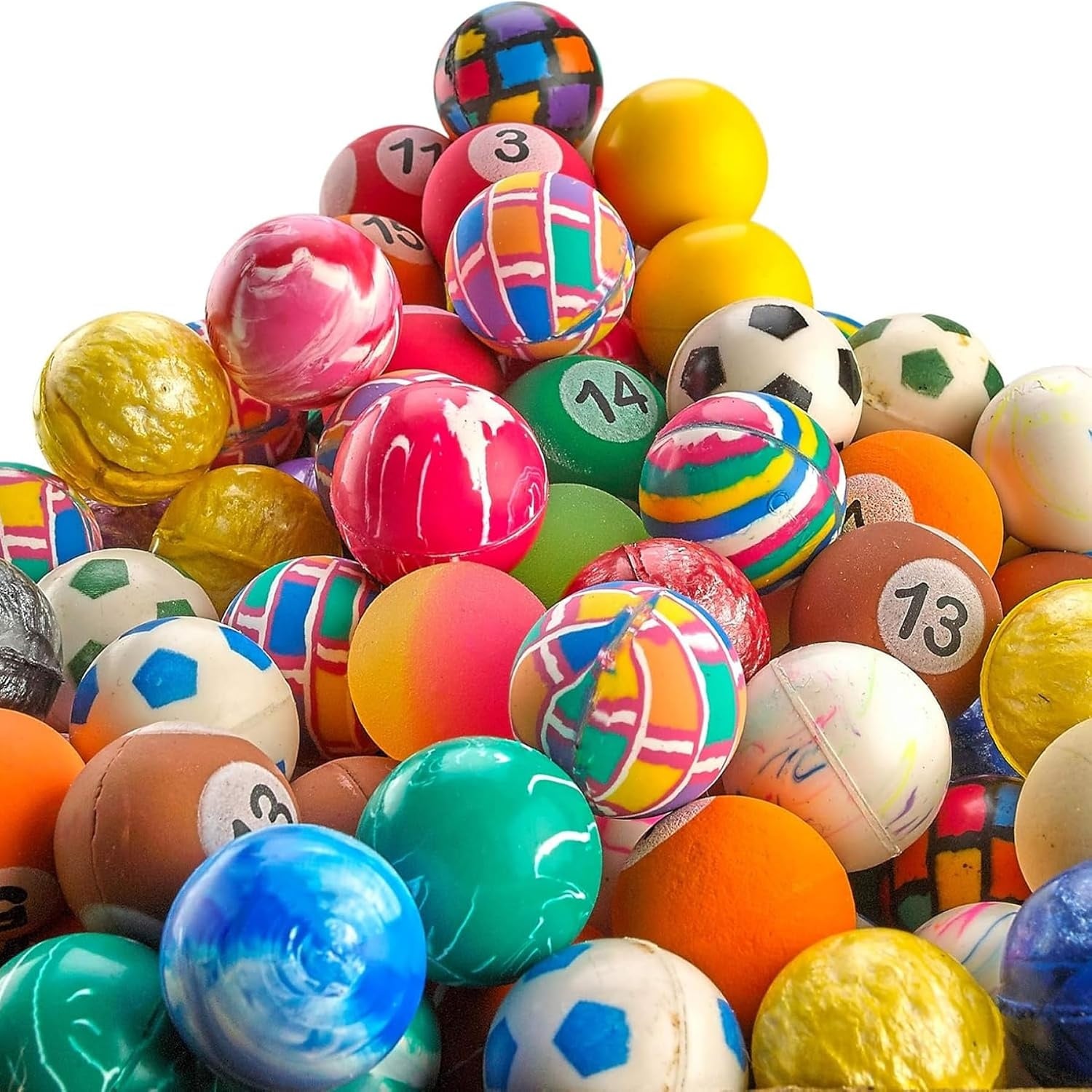 250 Stuiterballen Assortiment - 33% Korting