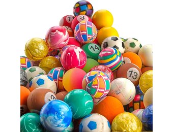 250 Stuiterballen Assortiment - 33% Korting