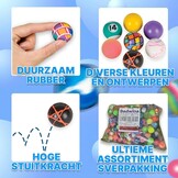 250 Stuiterballen Assortiment - 33% Korting