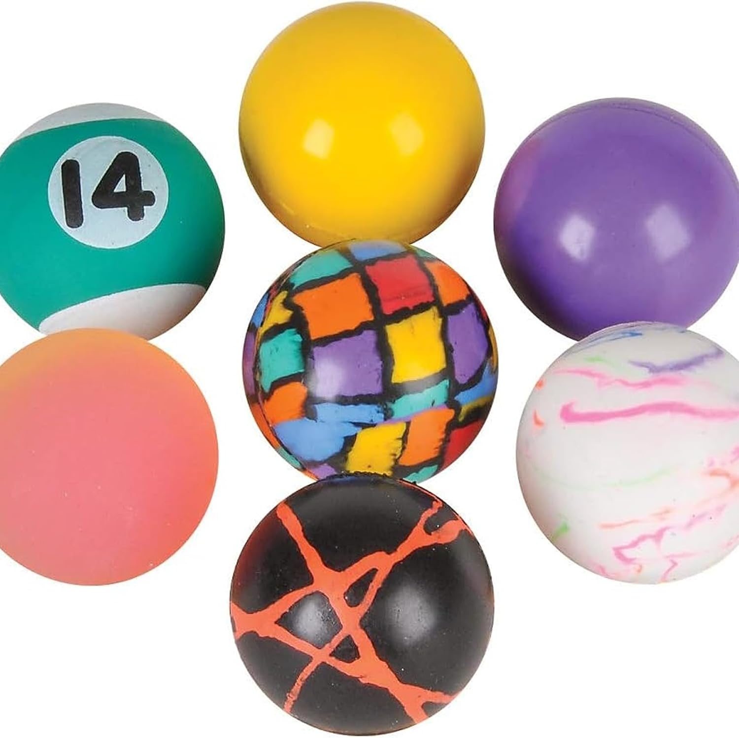 250 Stuiterballen Assortiment - 33% Korting