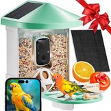 Vogelvoederstation met camera 2K HD & Zonne-energie - 75% Korting