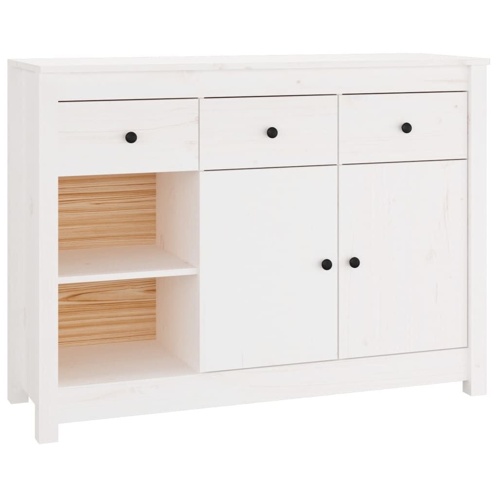 Dressoir Massief Grenenhout Wit (59% Korting)