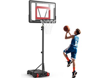 Verstelbare Basketbalkorf voor Kinderen: 150-210cm, Onbreekbaar Bord, Met Korting