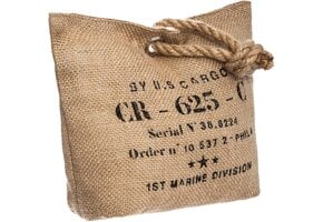 Jute Deurstopper Vintage Loft Stijl - 79% Korting