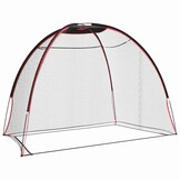 VidaXL Golf Oefennet - Zwart Polyester - 314x150x206cm - 60% Korting