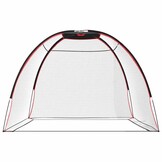 VidaXL Golf Oefennet - Zwart Polyester - 314x150x206cm - 60% Korting