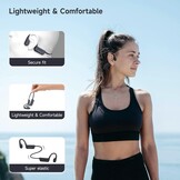 IFECCO Hoofdtelefoon voor zwemmen en activiteiten, IP68 waterdicht, Bluetooth 5.4, open ear hoofdtelefoon met 32 GB MP3