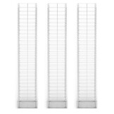 vidaXL 3-delige Schanskorfset 25x25x150 cm gegalvaniseerd draad