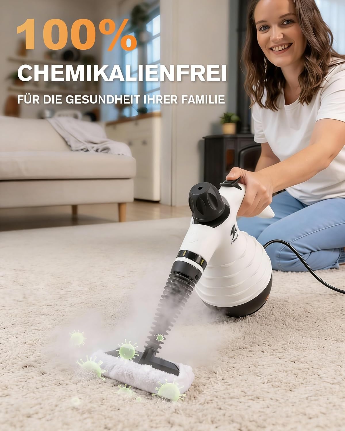 Multifunctionele Stoomreiniger Draagbaar | 60% Korting