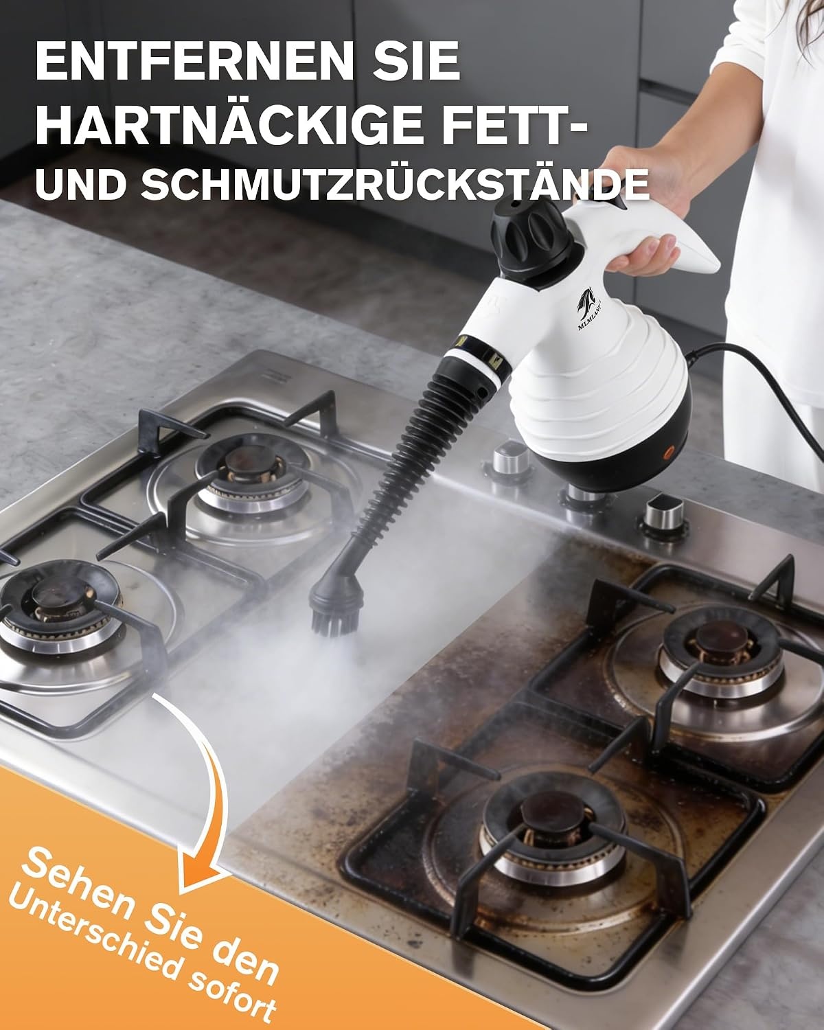 Multifunctionele Stoomreiniger Draagbaar | 60% Korting
