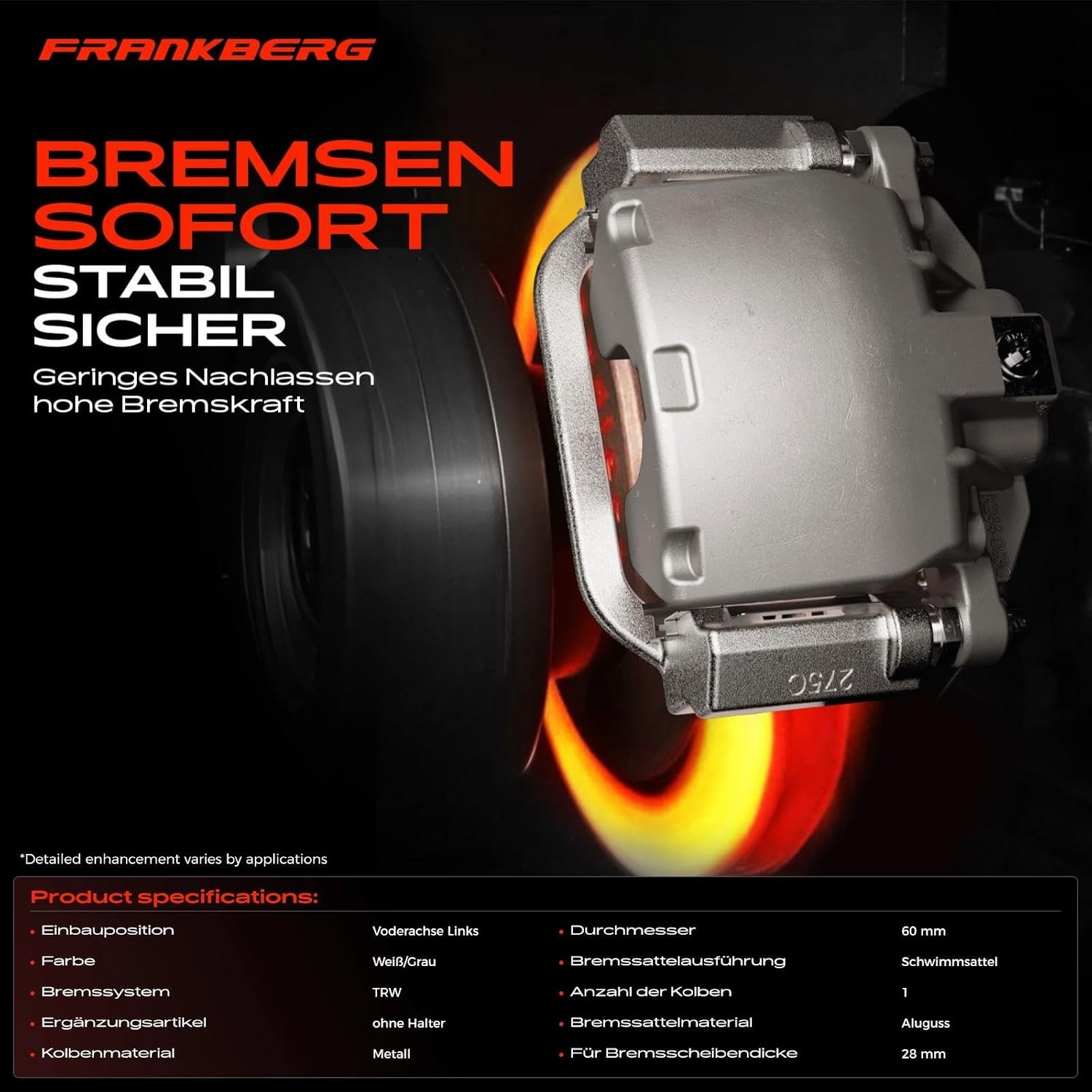 Remklauw Vooras Links Aluminium Mercedes A/B/CLA/GLA - 57% Korting