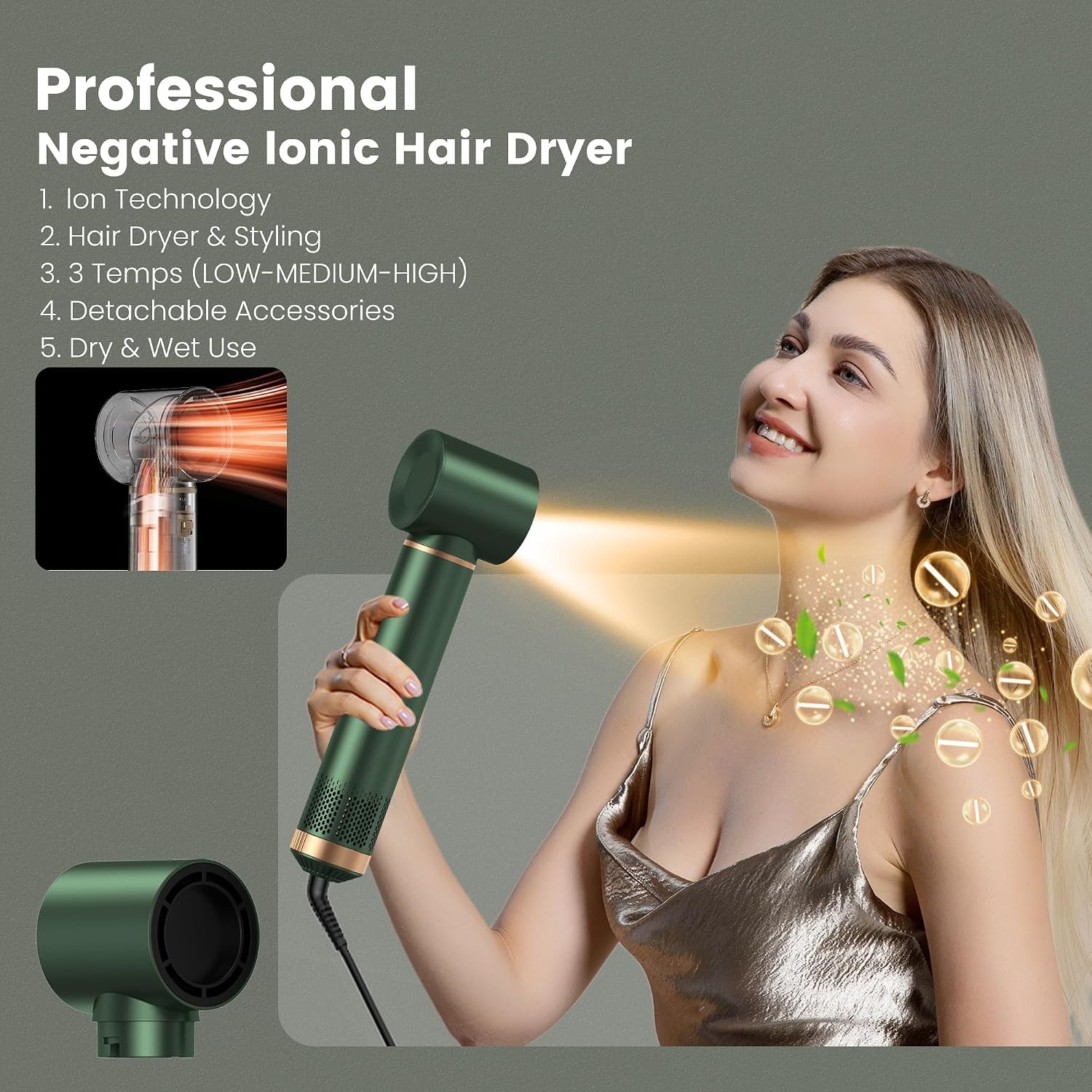Heteluchtborstel 5-in-1 Haarstyler met 45% Korting